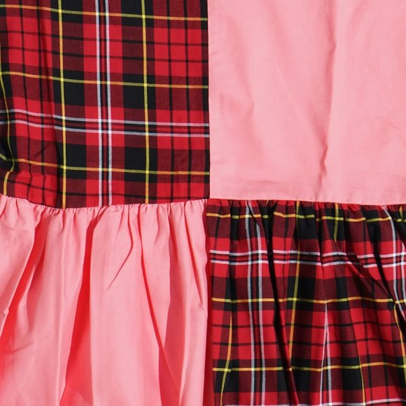 Rudie Sheena Mini Dress -- Red and Pink Plaid -- BRAND NEW! - Picture 2 of 5